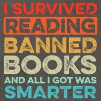 I Survived Reading Banned Books All I Got Was Smarter Cotton Canvas Backpack