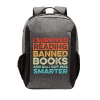 I Survived Reading Banned Books All I Got Was Smarter Vector Backpack