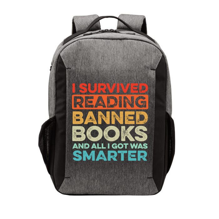 I Survived Reading Banned Books All I Got Was Smarter Vector Backpack