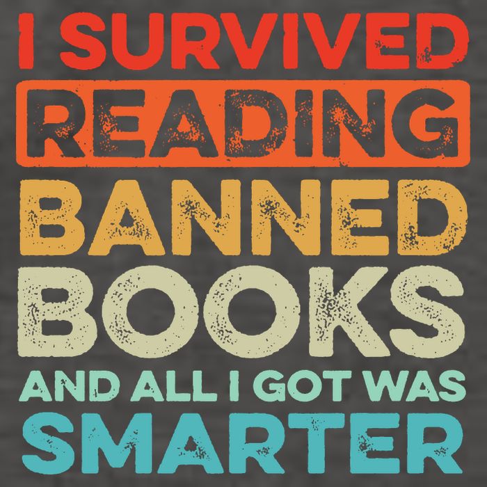 I Survived Reading Banned Books All I Got Was Smarter Vector Backpack