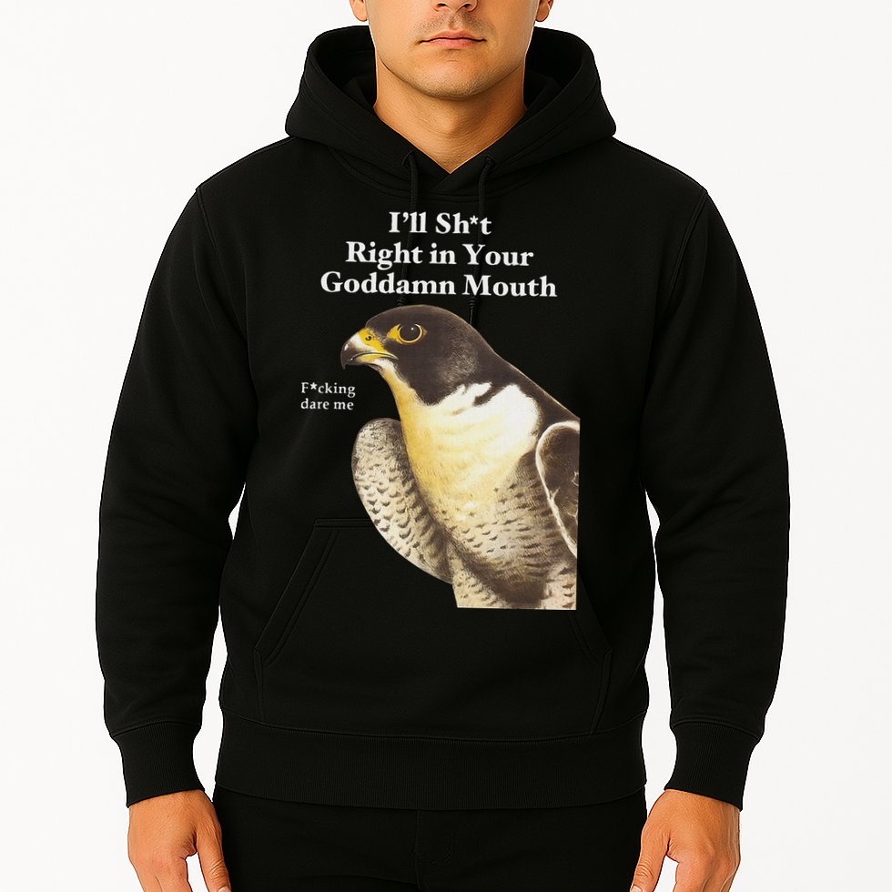 I’Ll Sht Right In Your Goddamn Mouth Funny Saying Quote Hoodie