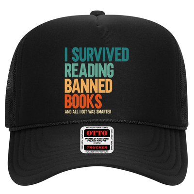 I Survived Reading Banned Books Book Lover Bookaholic Trucker Hat