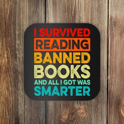 I Survived Reading Banned Books And All I Got Was Smarter Coaster