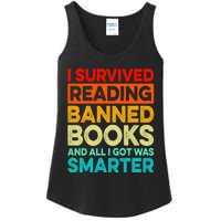 I Survived Reading Banned Books And All I Got Was Smarter Ladies Essential Tank