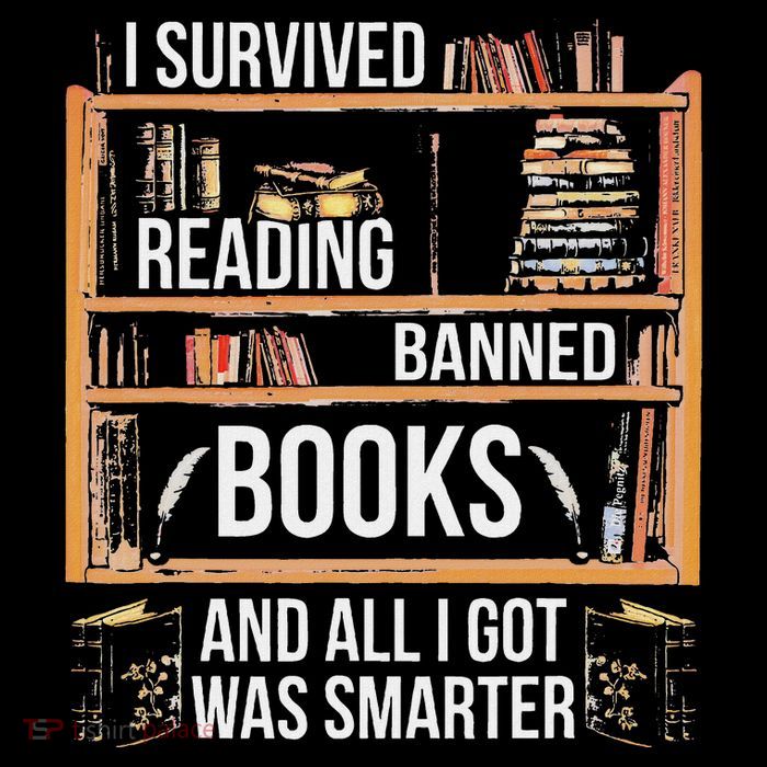 I Survived Reading Banned Books And All I Got Was Smarter 16 in Basic Backpack