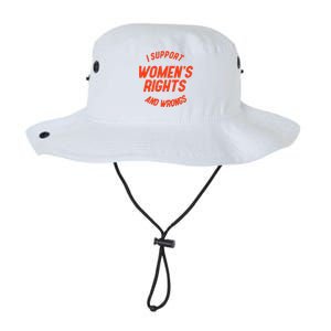 I Support Rights And Wrongs Legacy Cool Fit Booney Bucket Hat