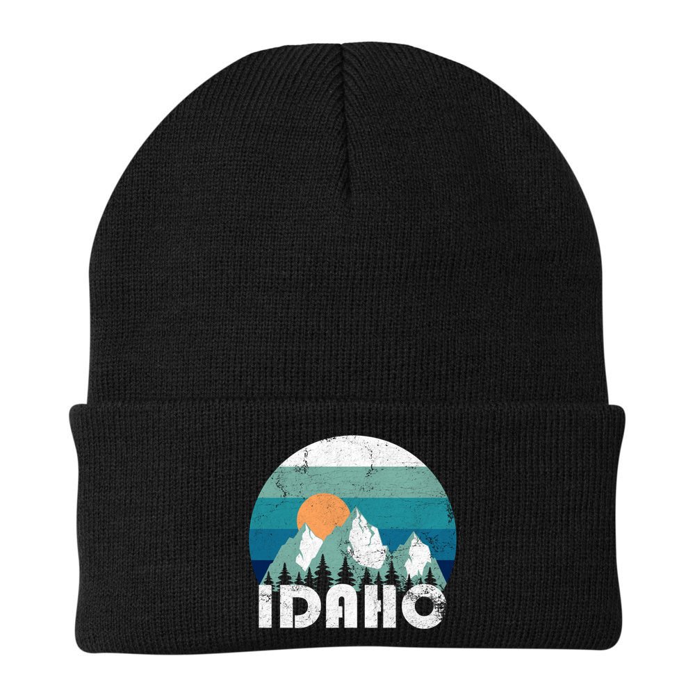 Idaho State Retro Vintage Cool Gift Beanie
