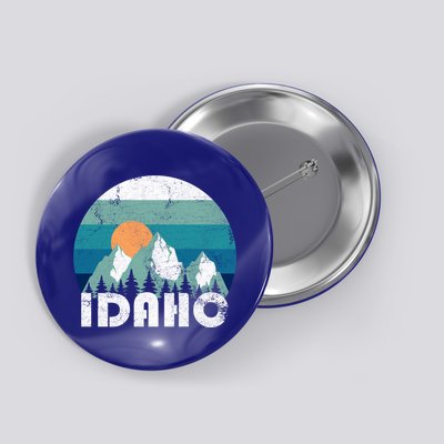 Idaho State Retro Vintage Cool Gift Button