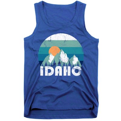 Idaho State Retro Vintage Cool Gift Tank Top