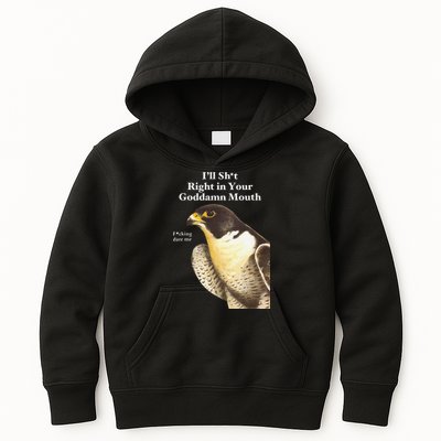 I’Ll Sht Right In Your Goddamn Mouth Funny Saying Quote Gift Kids Hoodie