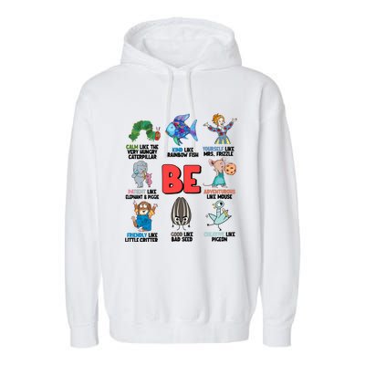 I Still Read ChildrenS Books Teacher  Funny School Garment-Dyed Fleece Hoodie