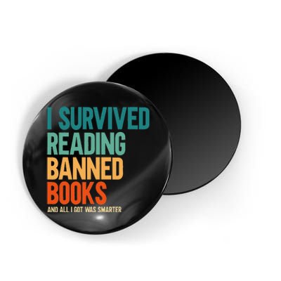 I Survived Reading Banned Books Book Lover Bookaholic Magnet