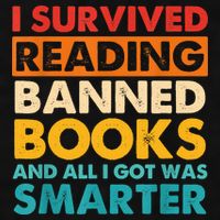 I Survived Reading Banned Books And All I Got Was Smarter Ladies PosiCharge Tri-Blend Wicking Tank