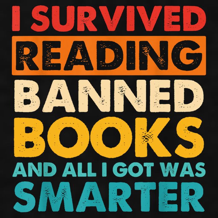 I Survived Reading Banned Books And All I Got Was Smarter Ladies PosiCharge Tri-Blend Wicking Tank