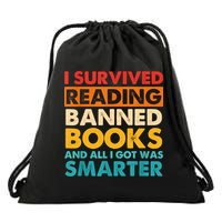 I Survived Reading Banned Books And All I Got Was Smarter Drawstring Bag