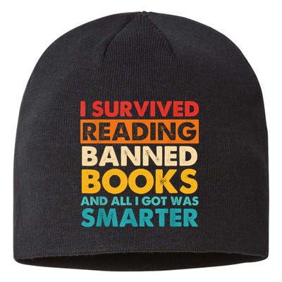 I Survived Reading Banned Books And All I Got Was Smarter Sustainable Beanie