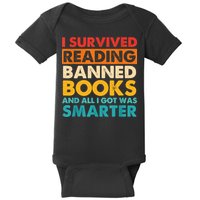 I Survived Reading Banned Books And All I Got Was Smarter Baby Bodysuit