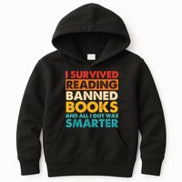 I Survived Reading Banned Books And All I Got Was Smarter Kids Hoodie