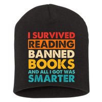 I Survived Reading Banned Books And All I Got Was Smarter Short Acrylic Beanie