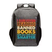 I Survived Reading Banned Books And All I Got Was Smarter Vector Backpack