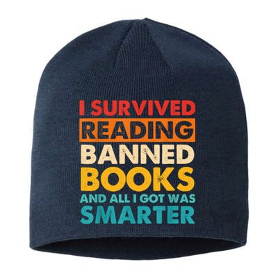 I Survived Reading Banned Books And All I Got Was Smarter Sustainable Beanie