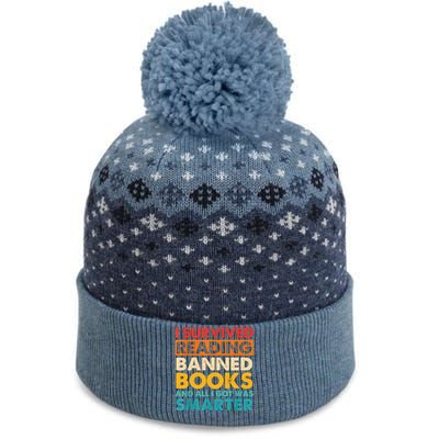 I Survived Reading Banned Books And All I Got Was Smarter The Baniff Cuffed Pom Beanie