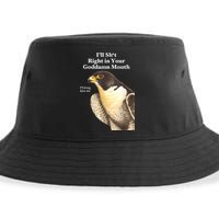 I’Ll Sht Right In Your Goddamn Mouth Funny Saying Quote Sustainable Bucket Hat