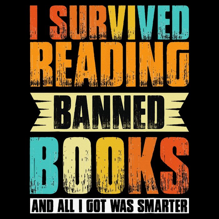 I Survived Reading Banned Books And All I Got Was Smarter Flat Bill Trucker Hat