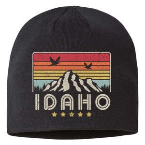 Idaho Shirt. Retro Style ID, USA Sustainable Beanie