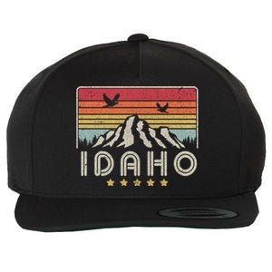 Idaho Shirt. Retro Style ID, USA Wool Snapback Cap