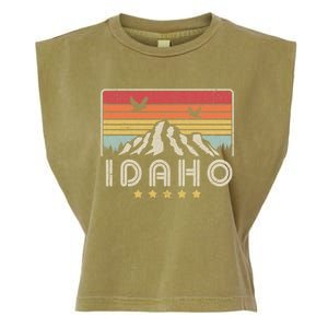 Idaho Shirt. Retro Style ID, USA Garment-Dyed Women's Muscle Tee