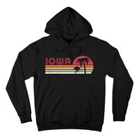 Iowa Shirt. Retro Style IA, USA Hoodie