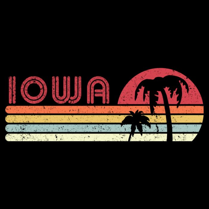 Iowa Shirt. Retro Style IA, USA Bucket Hat