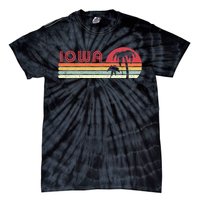 Iowa Shirt. Retro Style IA, USA Tie-Dye T-Shirt