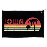 Iowa Shirt. Retro Style IA, USA Grommeted Golf Towel