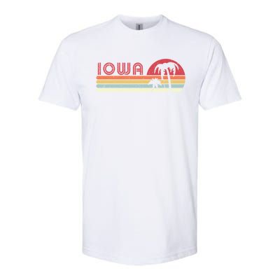 Iowa Shirt. Retro Style IA, USA Softstyle CVC T-Shirt