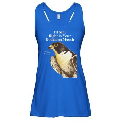 I’Ll Sht Right In Your Goddamn Mouth Ladies Essential Flowy Tank