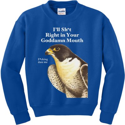 I’Ll Sht Right In Your Goddamn Mouth Kids Sweatshirt