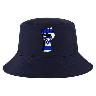 Israel Flag Fist Cool Comfort Performance Bucket Hat