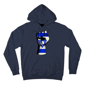 Israel Flag Fist Hoodie