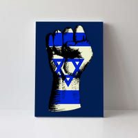 Israel Flag Fist Canvas