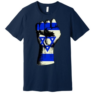 Israel Flag Fist Premium T-Shirt