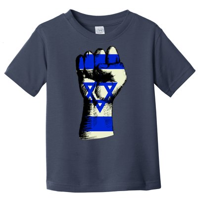 Israel Flag Fist Toddler T-Shirt