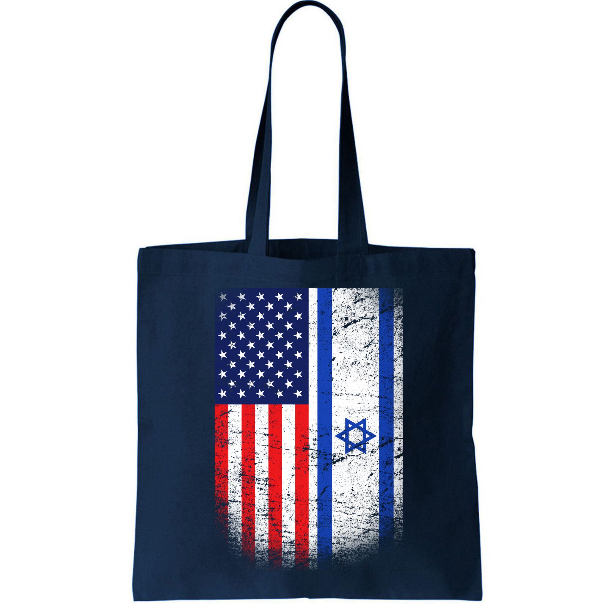 Israel Jewish American Flag Bag