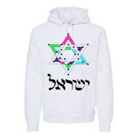 Israel Star Of David Sacred Geometry Premium Hoodie