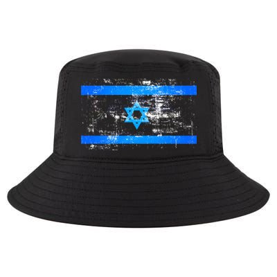 Israel Vintage Flag Cool Comfort Performance Bucket Hat