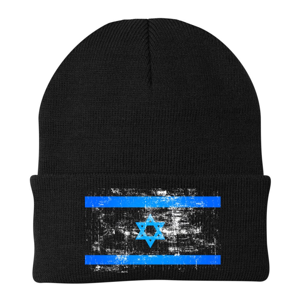 Israel Vintage Flag Beanie