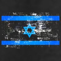 Israel Vintage Flag Beanie