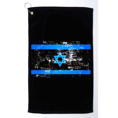 Israel Vintage Flag Platinum Collection Golf Towel