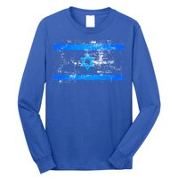 Israel Vintage Flag Long Sleeve Shirt